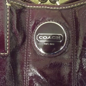 Coach Purse Dark Purple